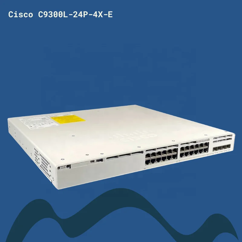 Layer 3 Switch 24 Port Sfp - For Catalyst 9300L Series C9300L-24P-4X-E 24-Port