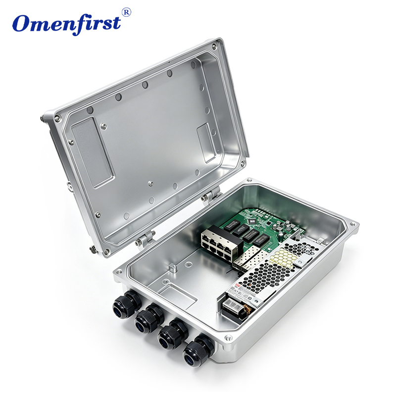 10G Sfp+ Switch 8 Port - IP67 Outdoor Waterproof 8 Port 2.5G