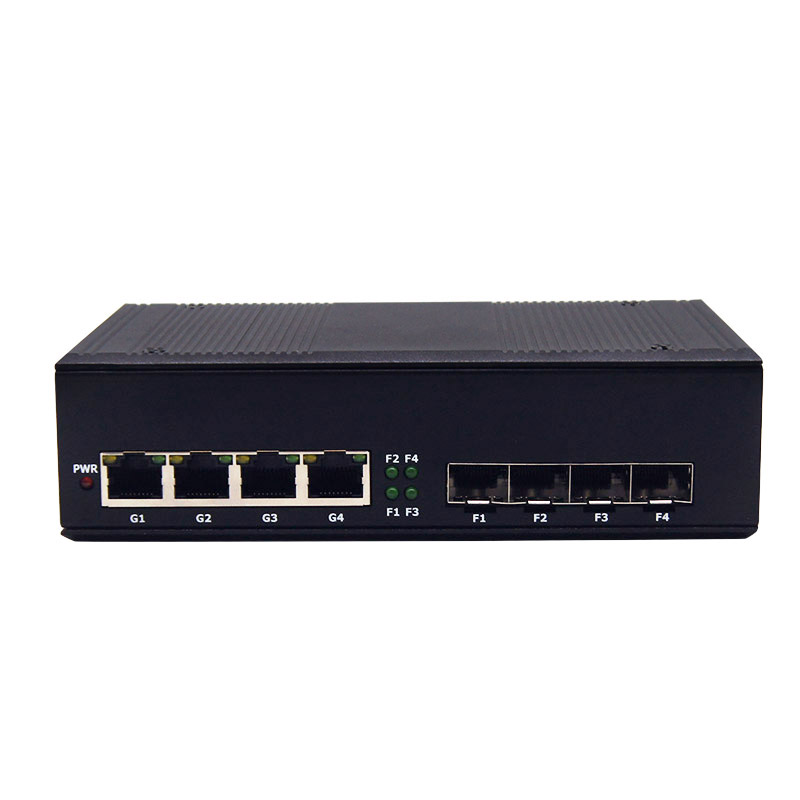 Industrial Switch Din Rail Gigabit - Industrial DIN Rail Full Gigabit Fiber