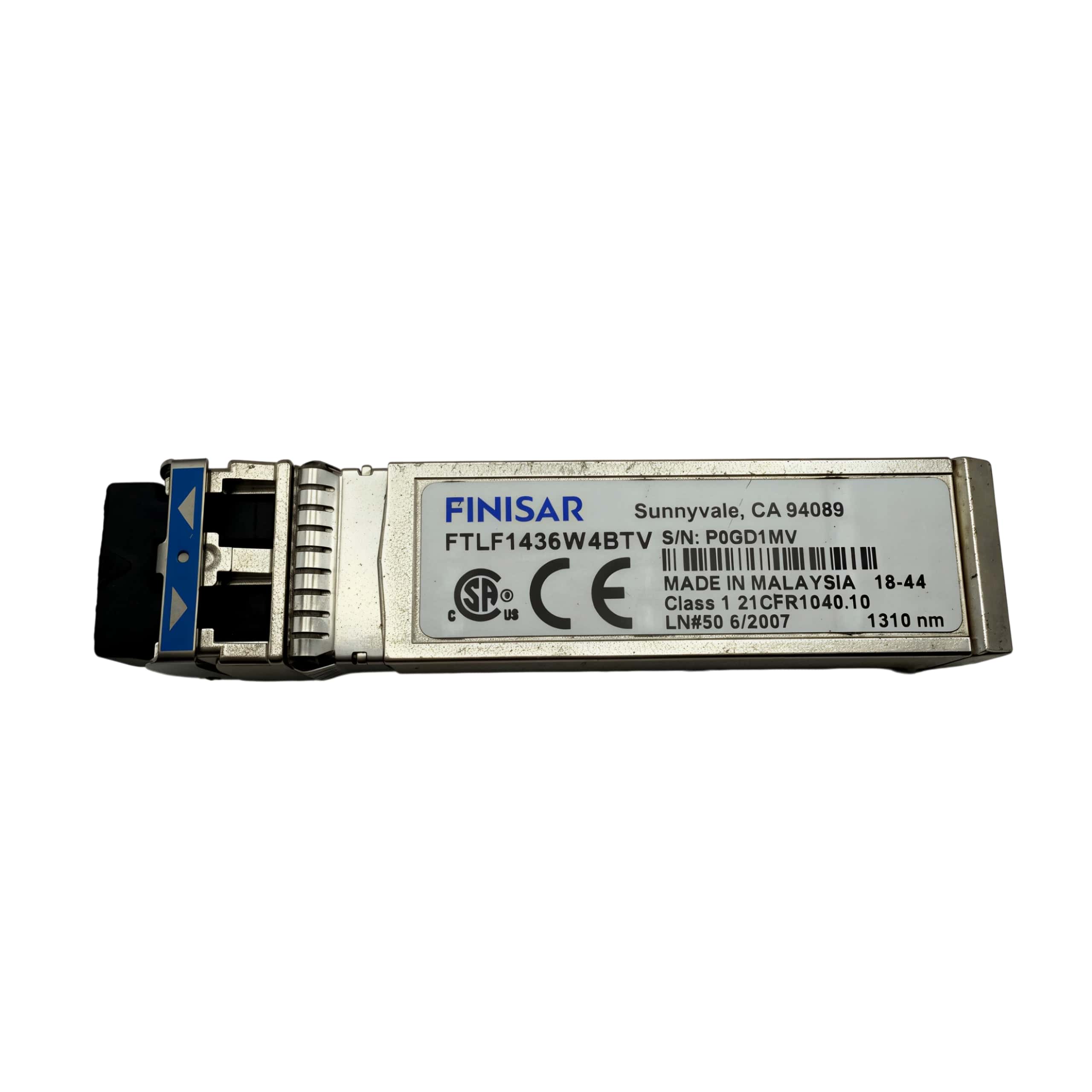 Sfp Module 10G Lr - For Finisar Original FTLF1436W4BTV 10G SFP+