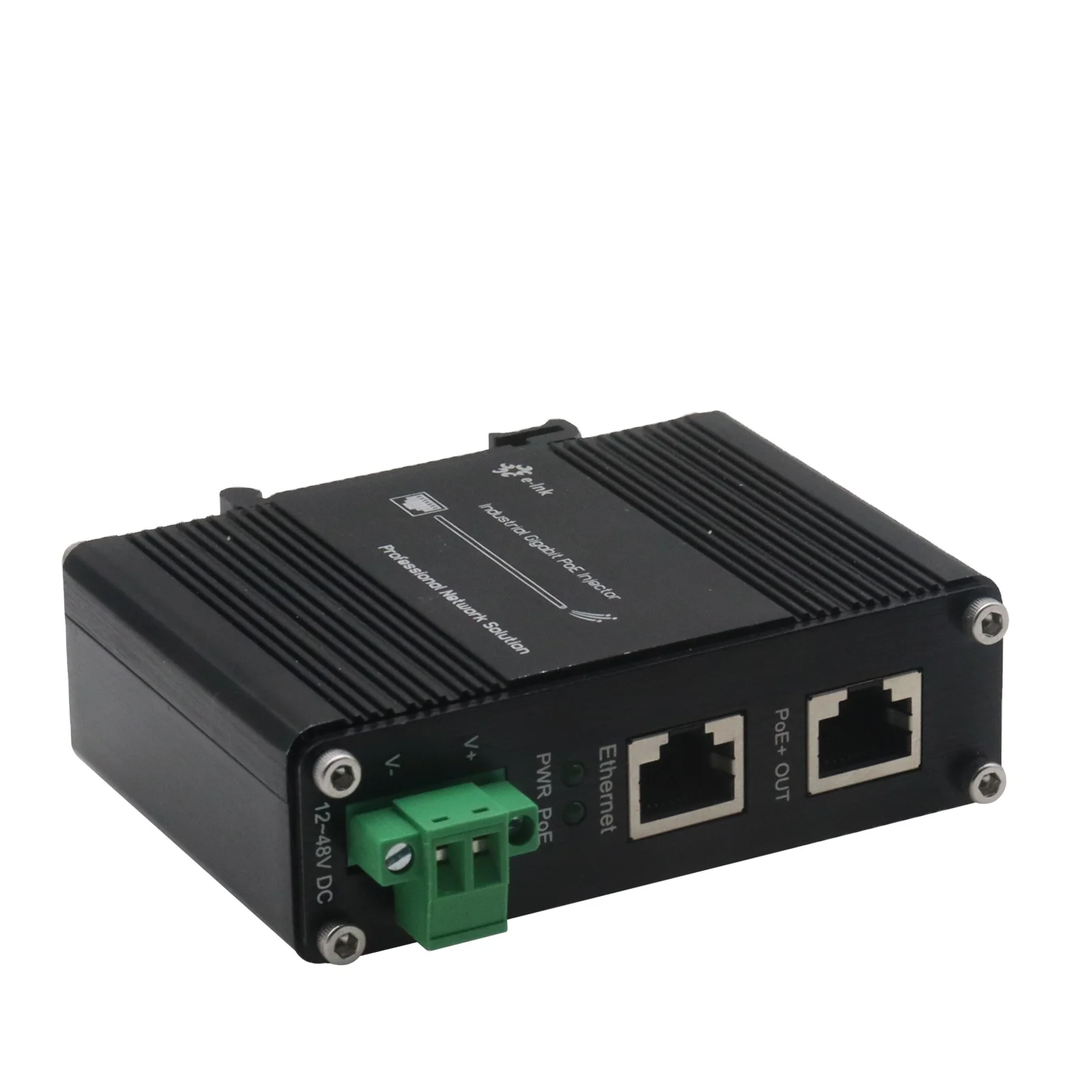 Poe Injector Gigabit 30W - Industrial Gigabit PoE Injector IEEE802.3af at