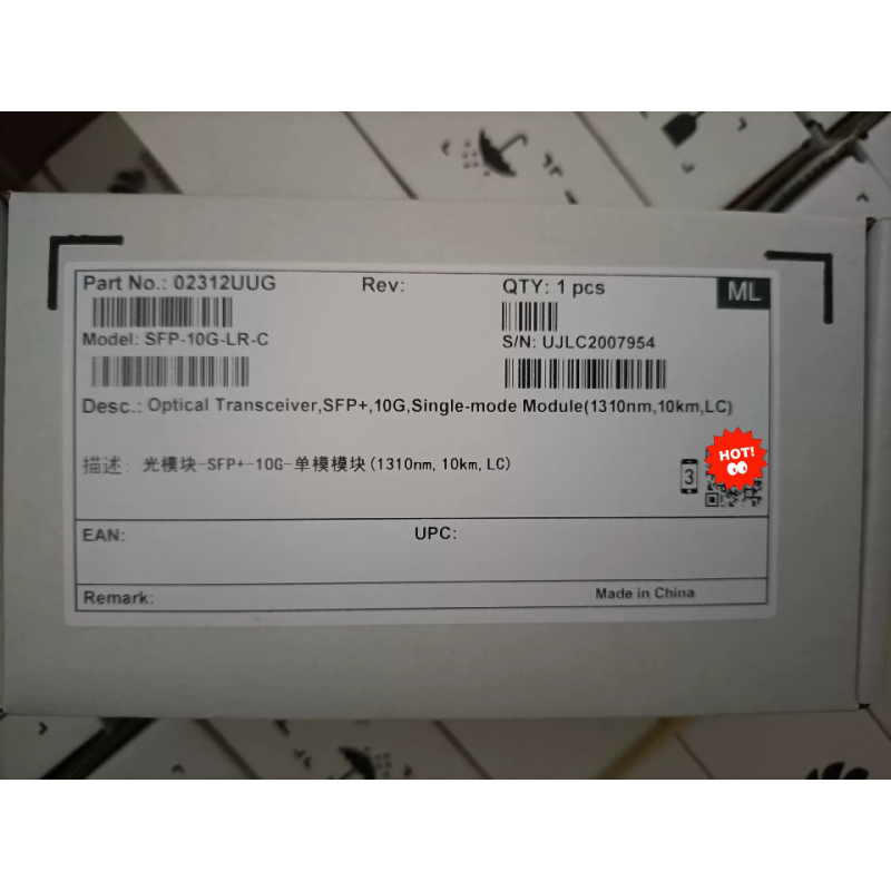 Sfp Module 10G Lr - for 02312UUG SFP-10G-LR-C 10G 1310nm 10km