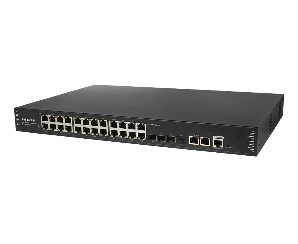 Switch 24 Port 10G Uplink - 30-port 2.5G Managed PoE Switch 24*10/100/1000/2500M