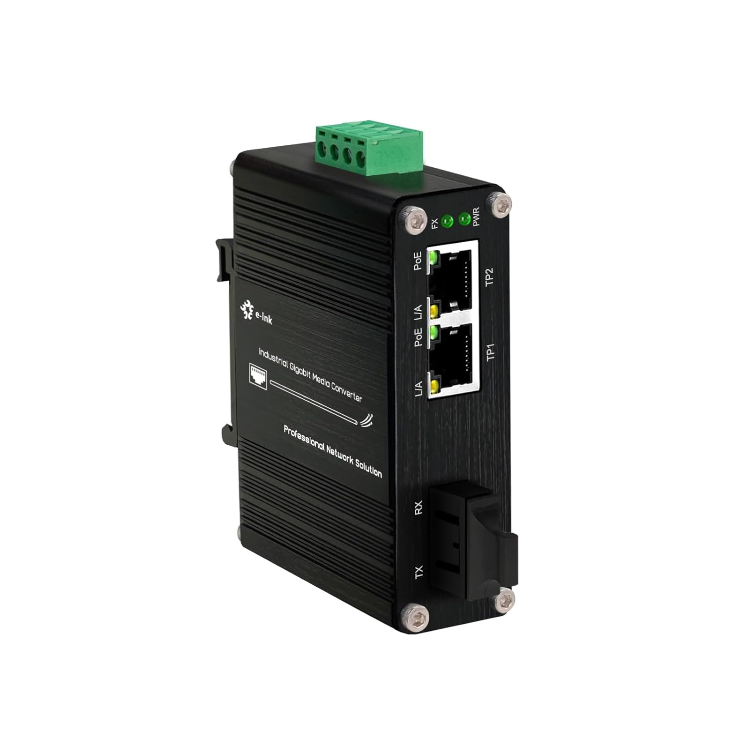 2x10/100/1000M RJ45 IEEE802.3b - đánh giá và giá Industrial Switch Din Rail Gigabit