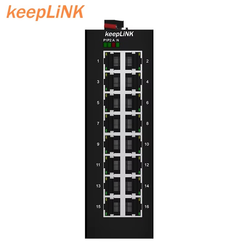 16 Ports Gigabit Switch Indust - đánh giá và giá Industrial Switch Din Rail Gigabit