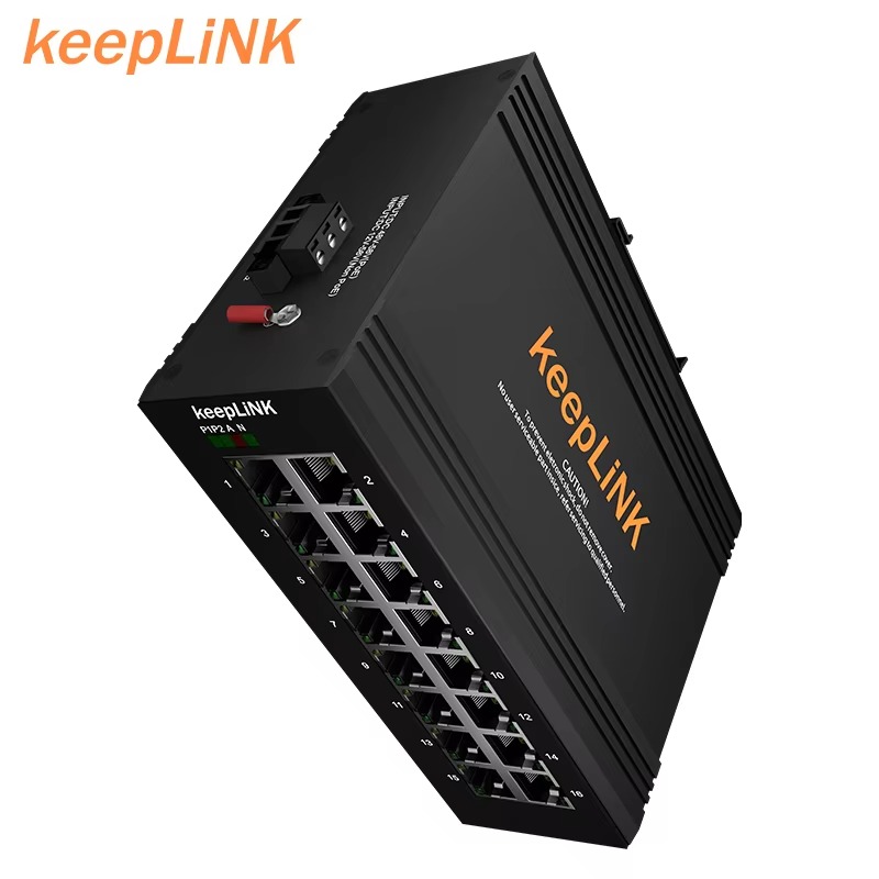 16 Ports Gigabit Switch Indust - đánh giá và giá Industrial Switch Din Rail Gigabit