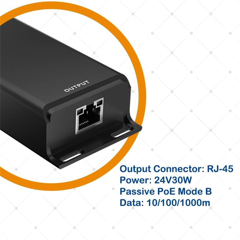 DT21 Gigabit PoE Injector, 12- - đánh giá và giá Poe Injector Gigabit 30W