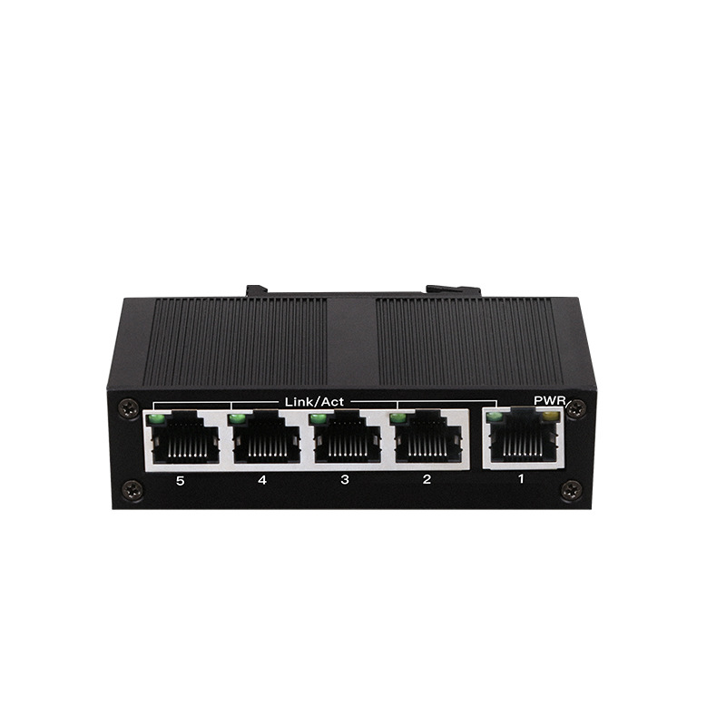 5‑Port Industrial Ethernet Swi - đánh giá và giá Industrial Switch Din Rail Gigabit
