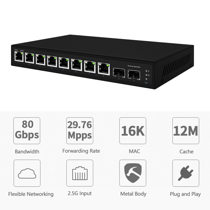 8-Port 2.5G Ethernet Switch wi - đánh giá và giá 8 Port 2.5G Switch Unmanaged
