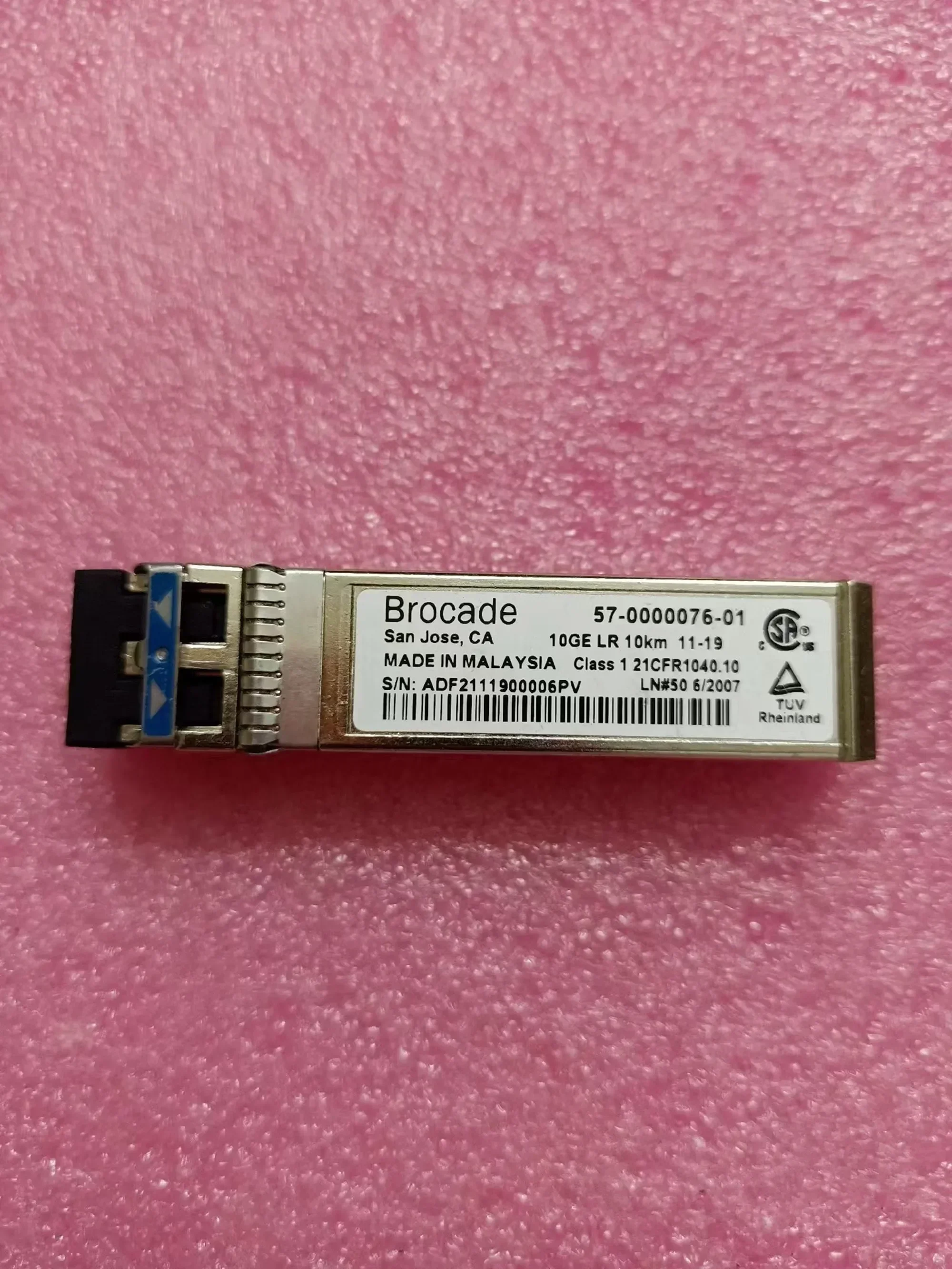 New Brocade 10GB 10KM SFP+ Mod - đánh giá và giá Sfp Module 10G Lr