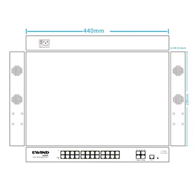EW S5728GM AP L2 L3 Managed Po - đánh giá và giá Switch 24 Port 10G Uplink
