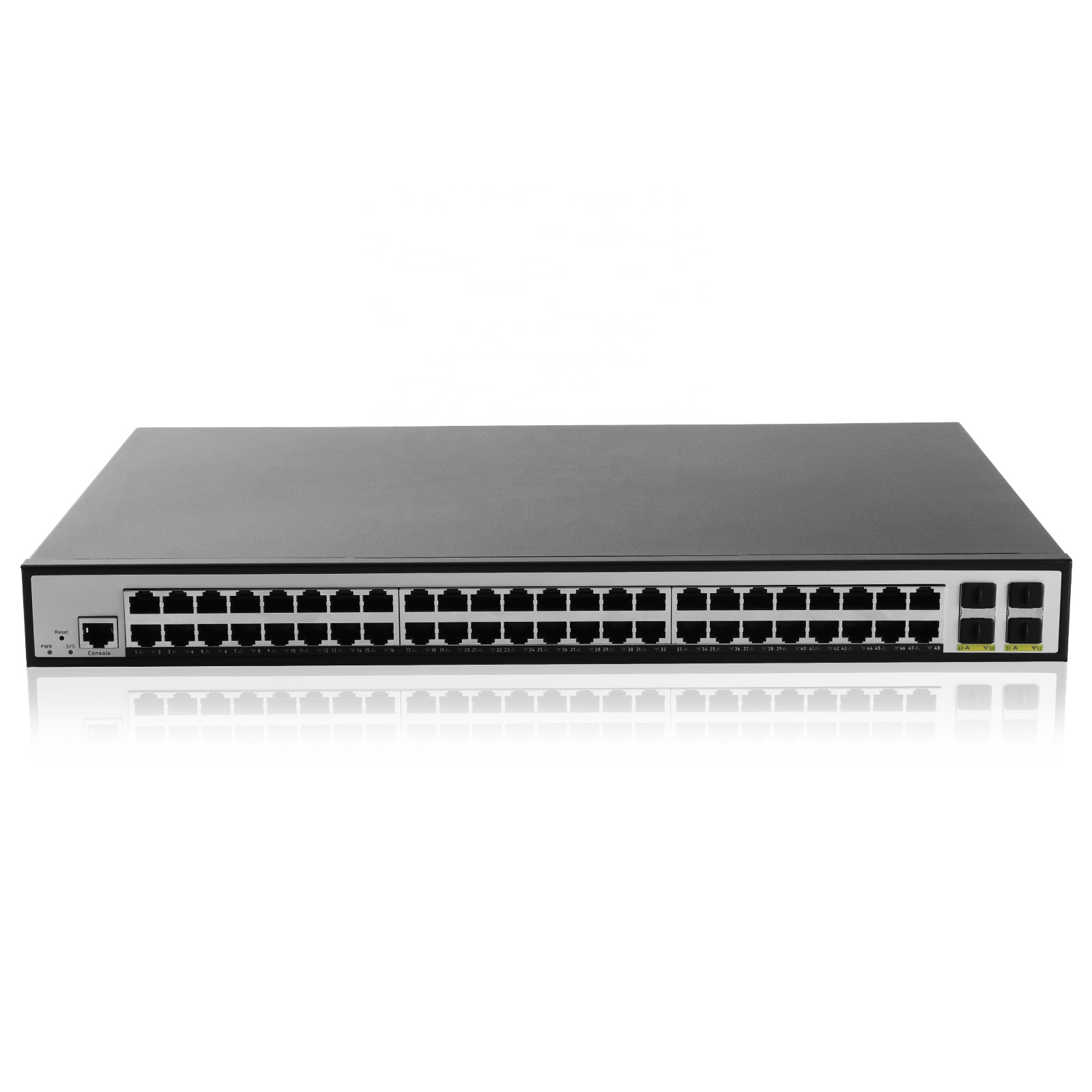 48GE 4 Gigabit SFP OEM 4 Uplin - đánh giá và giá Network Switch Rack Mount 1U