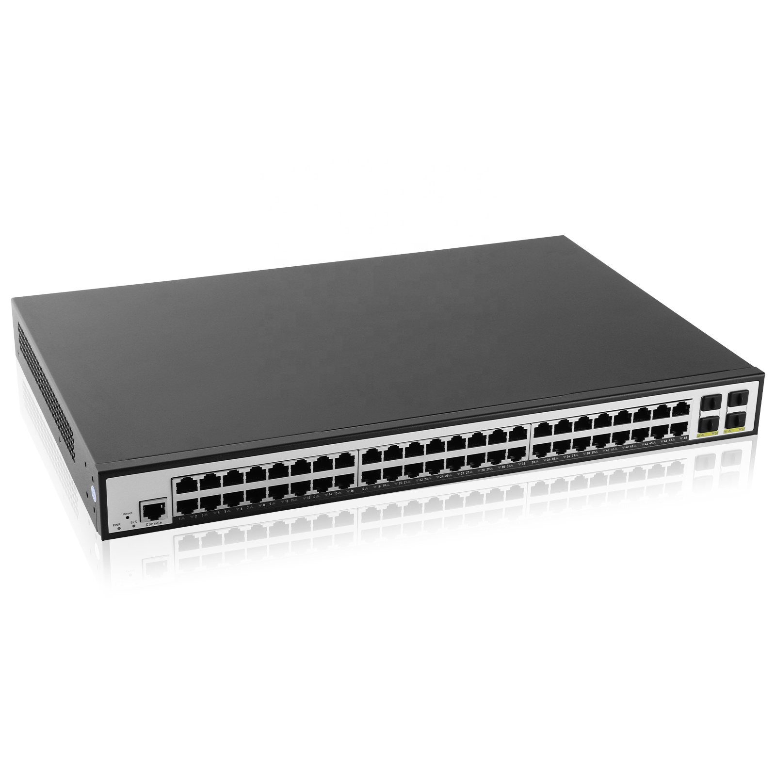48GE 4 Gigabit SFP OEM 4 Uplin - đánh giá và giá Network Switch Rack Mount 1U