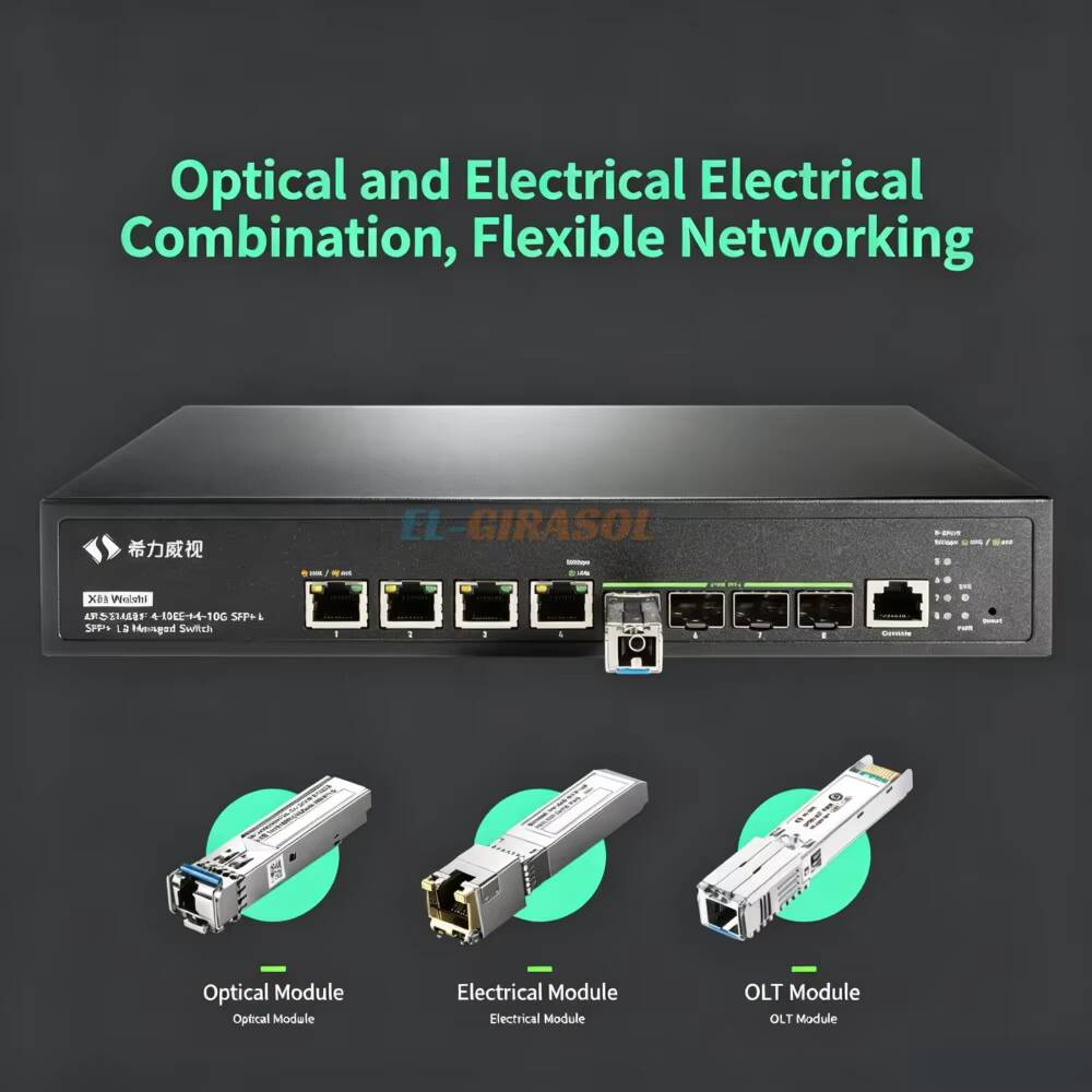 Sirivision 8 Port 10G SFP+ L3  - đánh giá và giá 10G Sfp+ Switch 8 Port