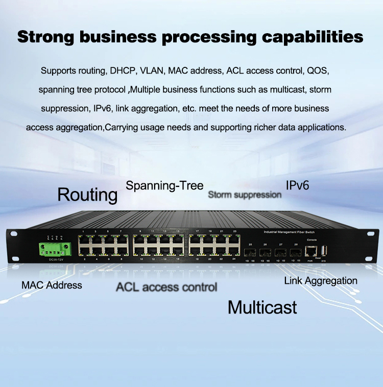 19 Inches Rack Moun L3 Managed - đánh giá và giá Switch 24 Port 10G Uplink