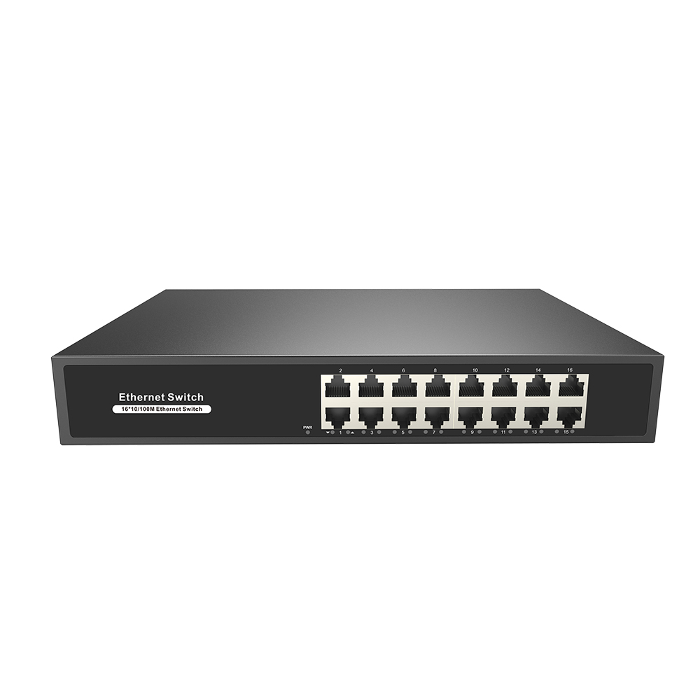 High Performance 10/100M Ether - đánh giá và giá Network Switch Rack Mount 1U