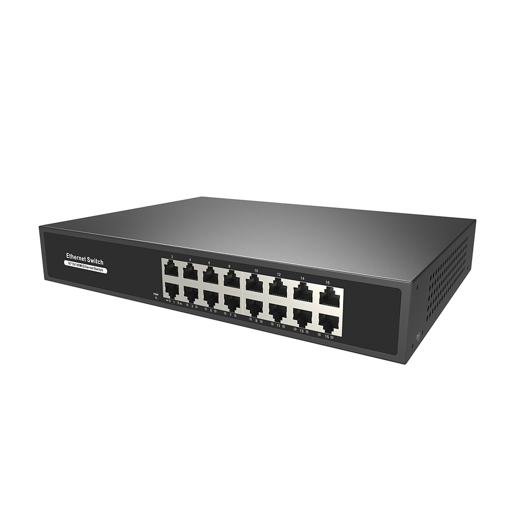 High Performance 10/100M Ether - đánh giá và giá Network Switch Rack Mount 1U