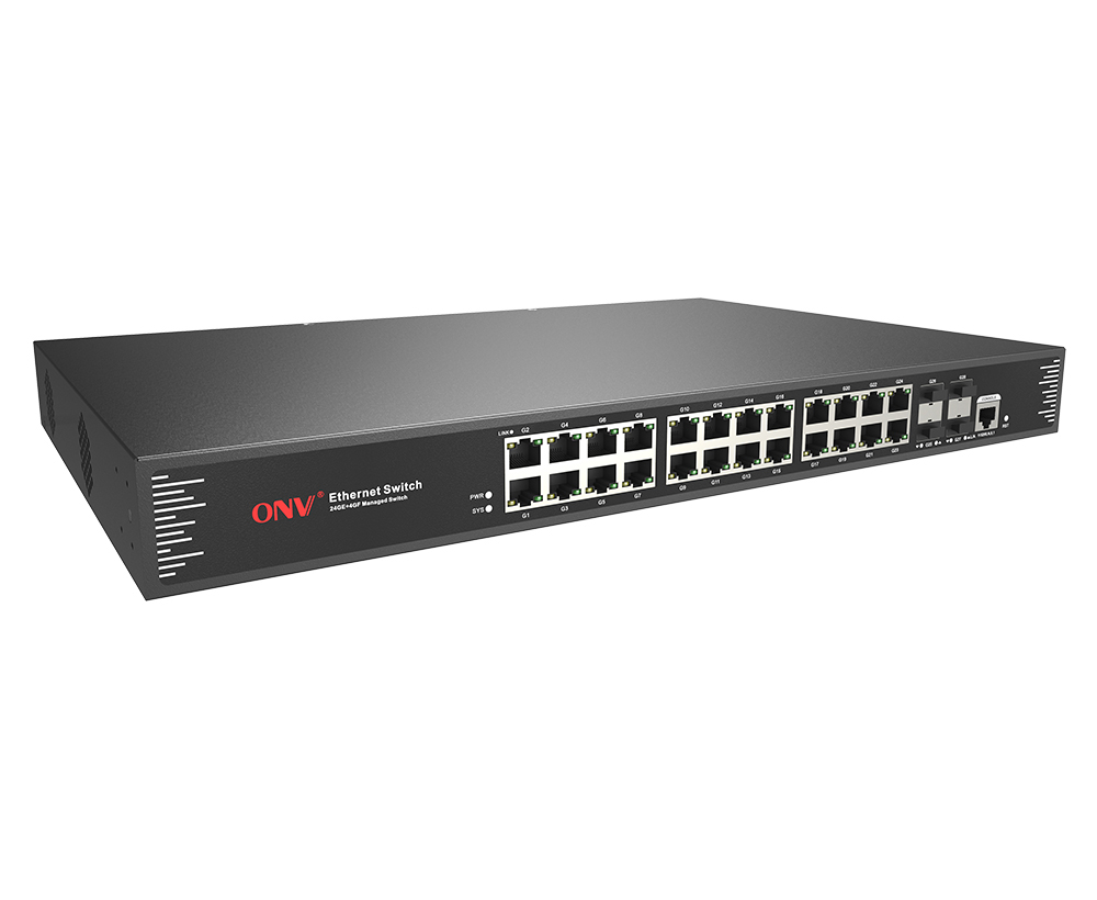 ONV 24-Port Gigabit L2+ Manage - đánh giá và giá Managed Switch 24 Port Gigabit