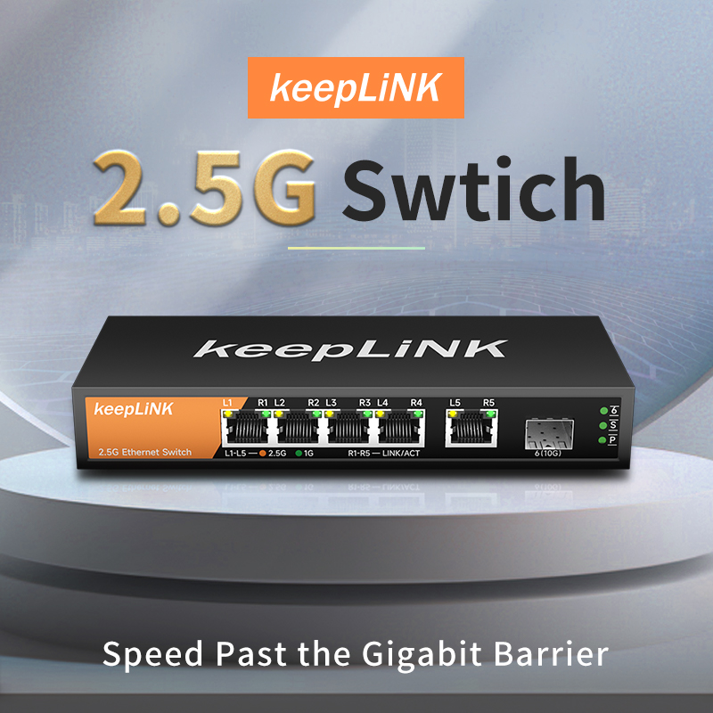 5-Port Multi-Gigabit 2.5Gbps U - đánh giá và giá Switch 5 Port 2.5G Unmanaged