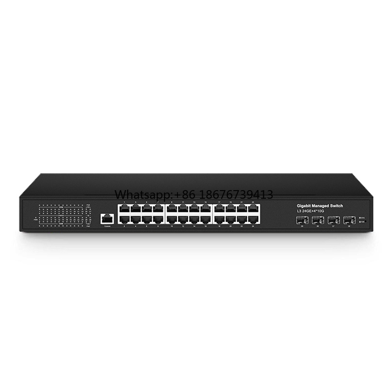24 Ports Gigabit Ethernet RJ45 - đánh giá và giá Network Switch Rack Mount 1U