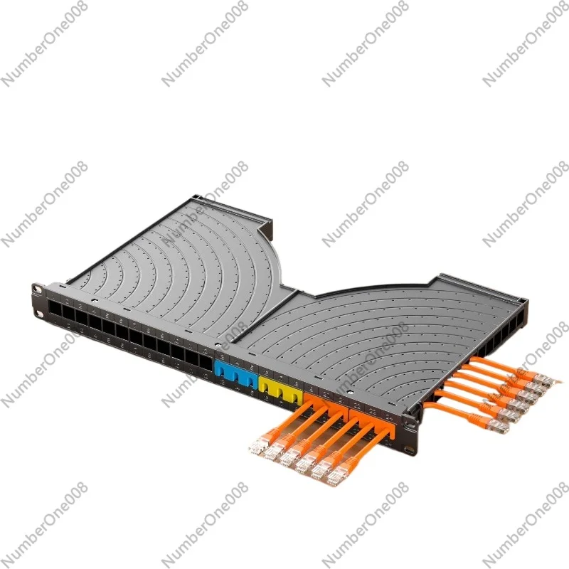 24-Port 1U Metal Cable Managem - đánh giá và giá Network Switch Rack Mount 1U