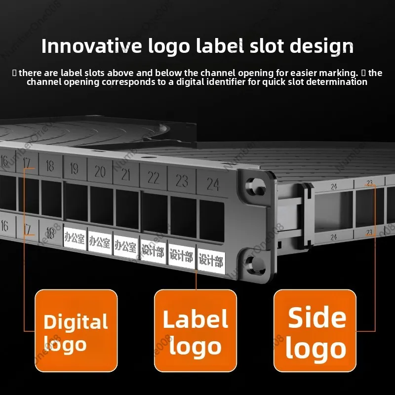 24-Port 1U Metal Cable Managem - đánh giá và giá Network Switch Rack Mount 1U