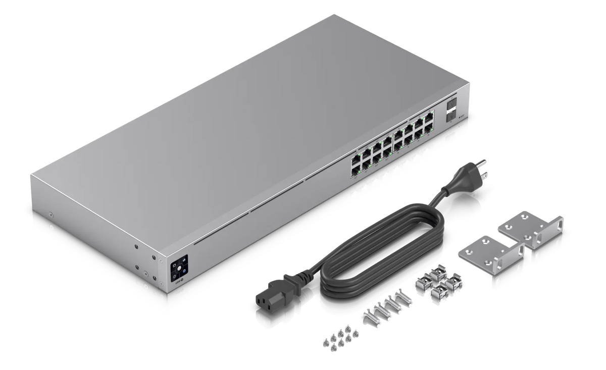 UniFi Switch PoE 16-Port USW-1 - đánh giá và giá Poe Switch 16 Port 802.3At