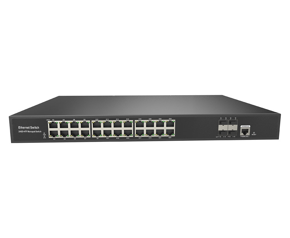 24 Port Gigabit L3 Managed Swi - đánh giá và giá Managed Switch 24 Port Gigabit