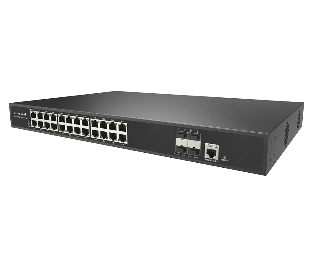 24 Port Gigabit L3 Managed Swi - đánh giá và giá Managed Switch 24 Port Gigabit