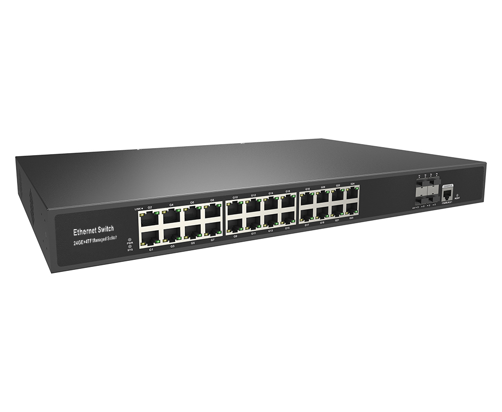 24 Port Gigabit L3 Managed Swi - đánh giá và giá Managed Switch 24 Port Gigabit