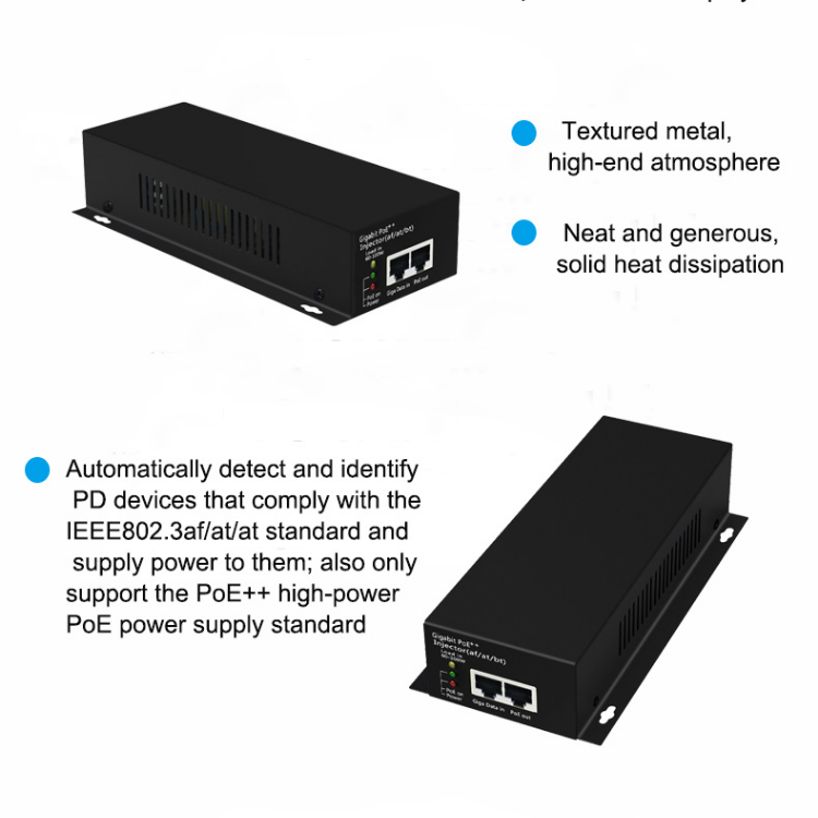 Hi-Power 30W/60W/90W Gigabit P - đánh giá và giá Poe Injector Gigabit 30W