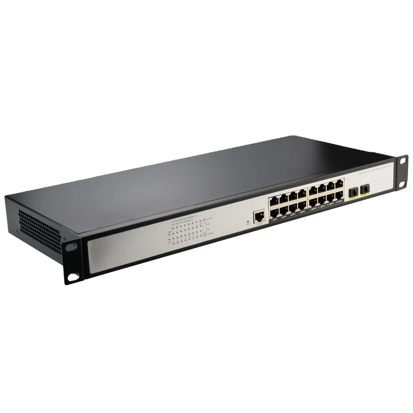 L2+ 16-Port 10/100/1000T 802.3 - đánh giá và giá Poe Switch 16 Port 802.3At