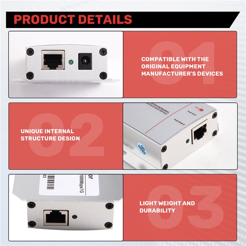 A69Z Gigabit Industrial 30W Po - đánh giá và giá Poe Injector Gigabit 30W