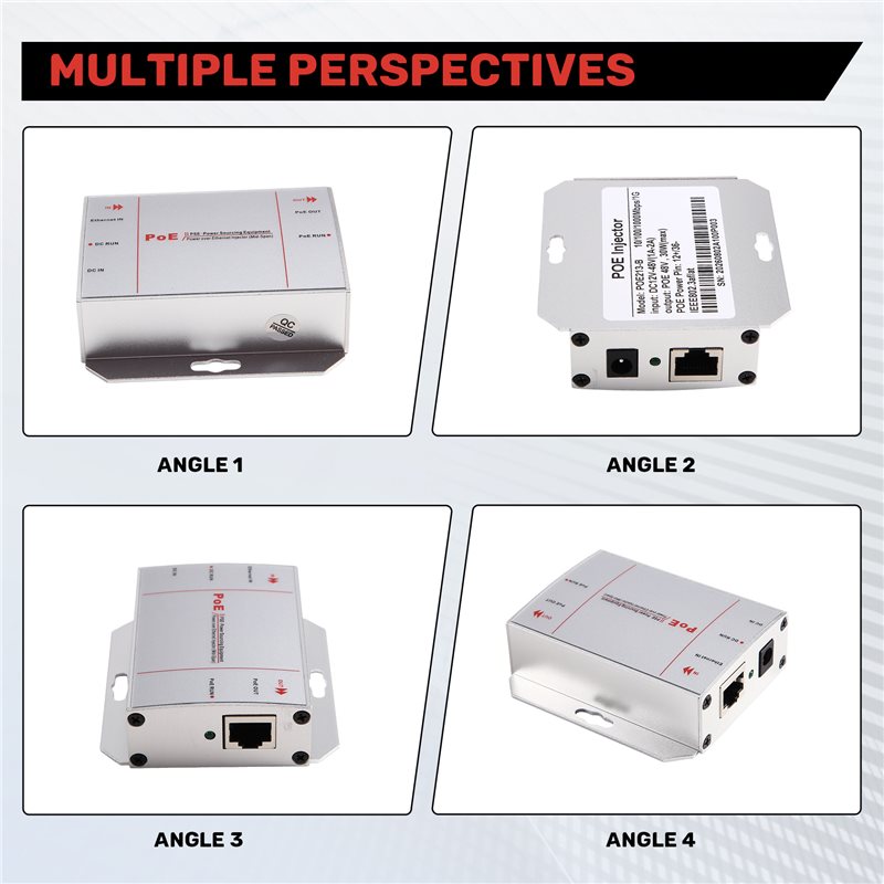 A69Z Gigabit Industrial 30W Po - đánh giá và giá Poe Injector Gigabit 30W