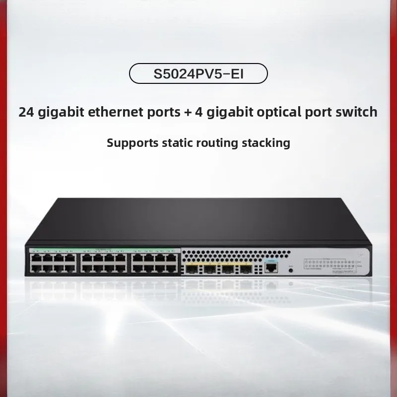 24 Gigabit electrical port + 4 - đánh giá và giá Managed Switch 24 Port Gigabit