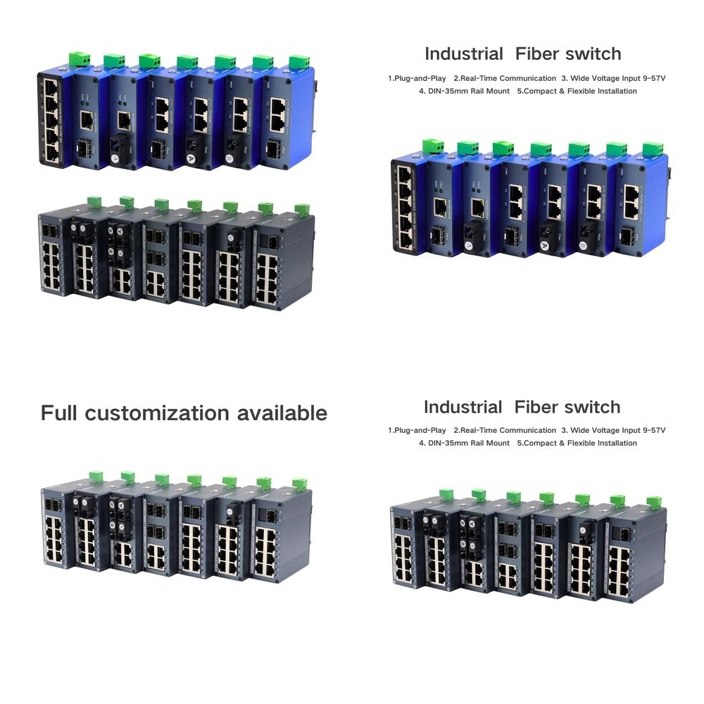 Industrial Gigabit PoE Switch  - đánh giá và giá Poe Switch 16 Port 802.3At