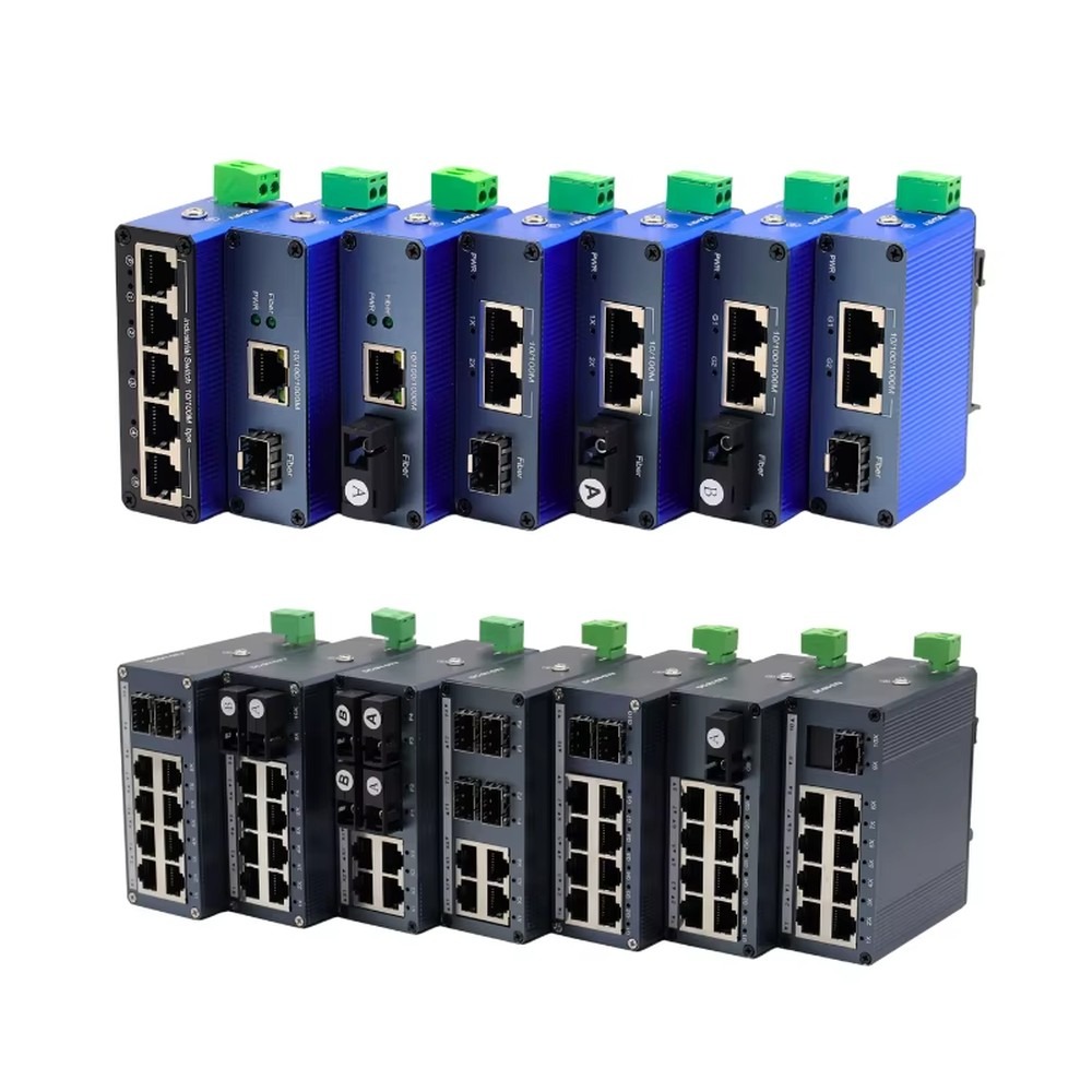 Industrial Gigabit PoE Switch  - đánh giá và giá Poe Switch 16 Port 802.3At