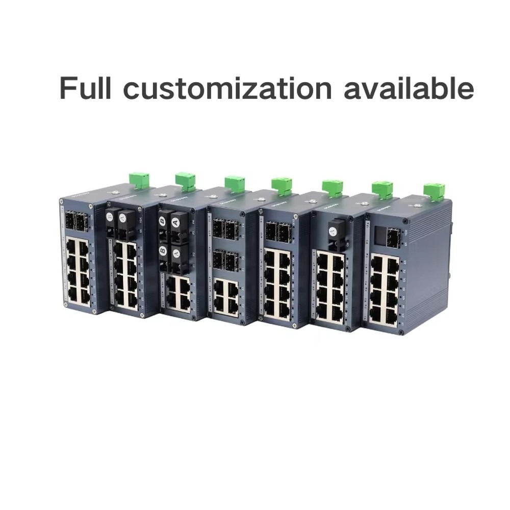 Industrial Gigabit PoE Switch  - đánh giá và giá Poe Switch 16 Port 802.3At