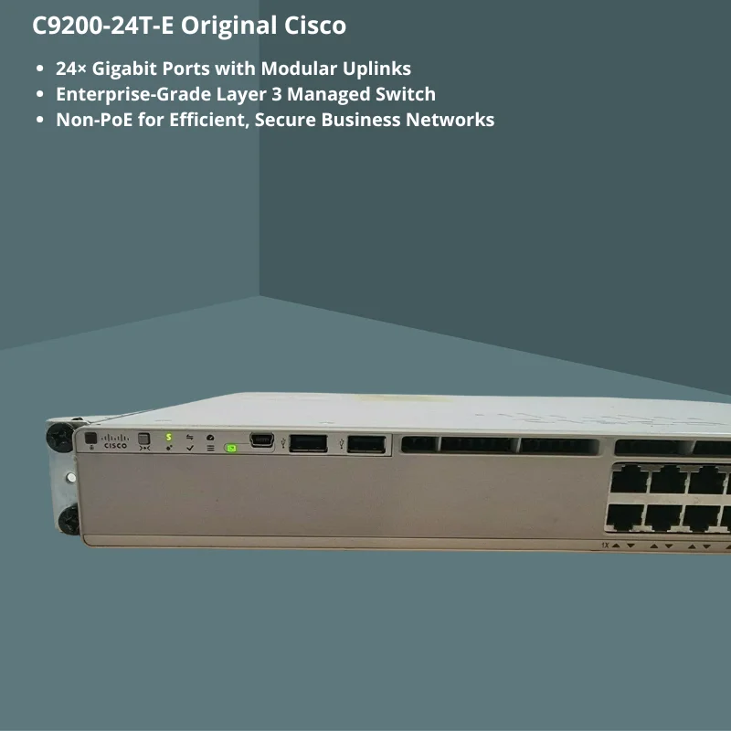 C9200-24T-E Cisco Catalyst 920 - đánh giá và giá Managed Switch 24 Port Gigabit