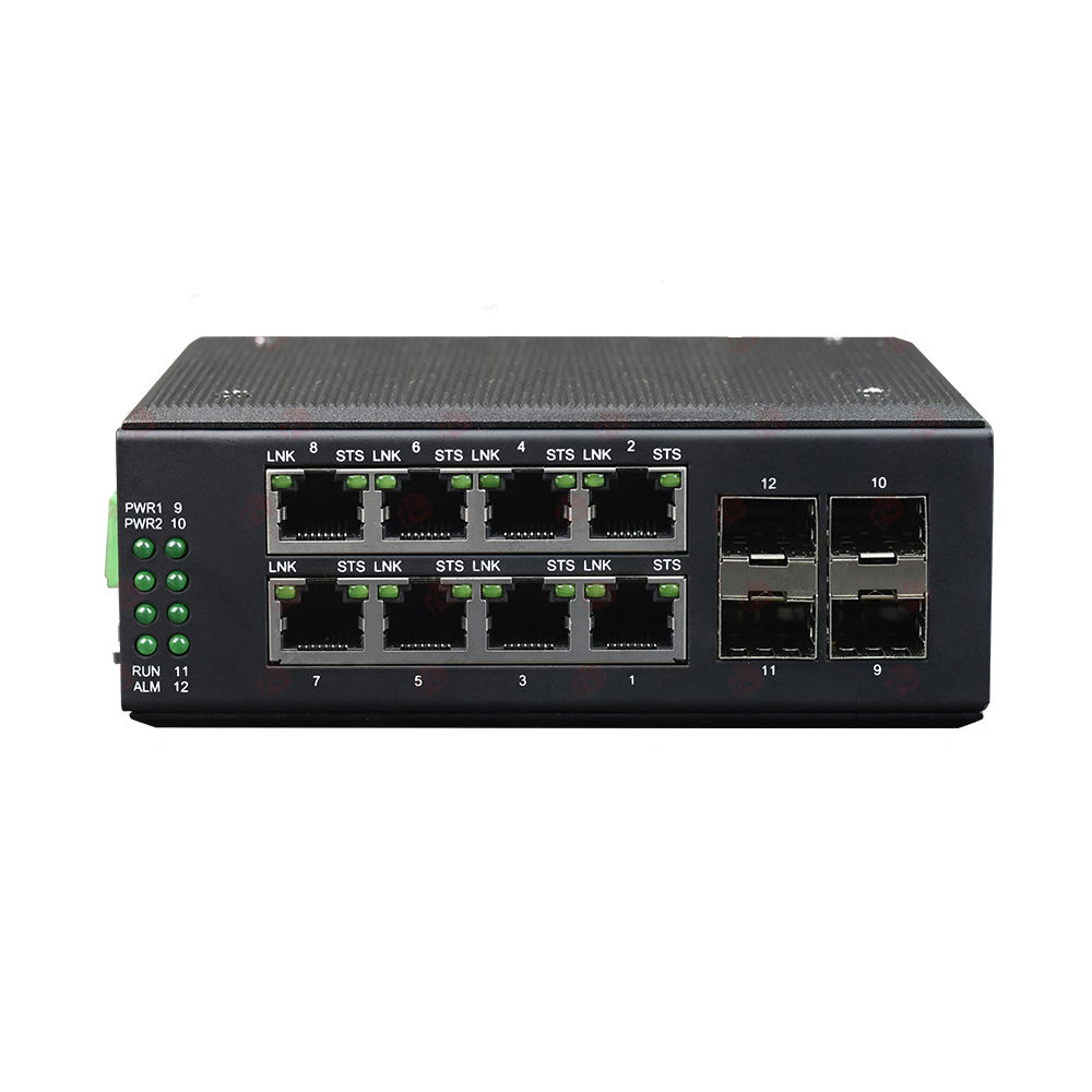 DIN Rail L2 Managed 8 Port Rin - đánh giá và giá Industrial Switch Din Rail Gigabit