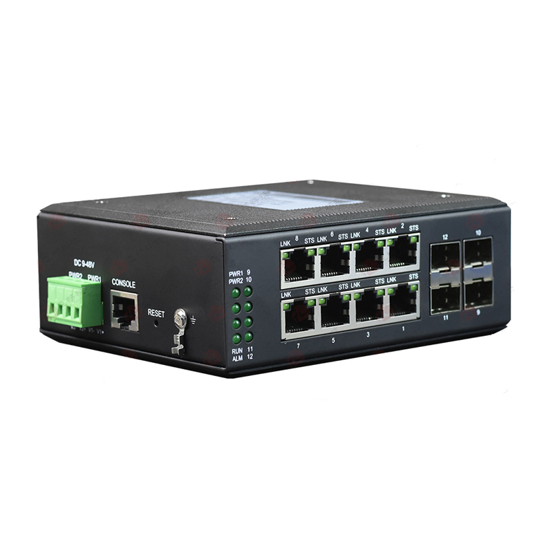 DIN Rail L2 Managed 8 Port Rin - đánh giá và giá Industrial Switch Din Rail Gigabit
