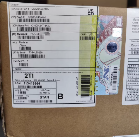 Catalyst 1000 C1000-24T-4X-L 2 - đánh giá và giá Managed Switch 24 Port Gigabit