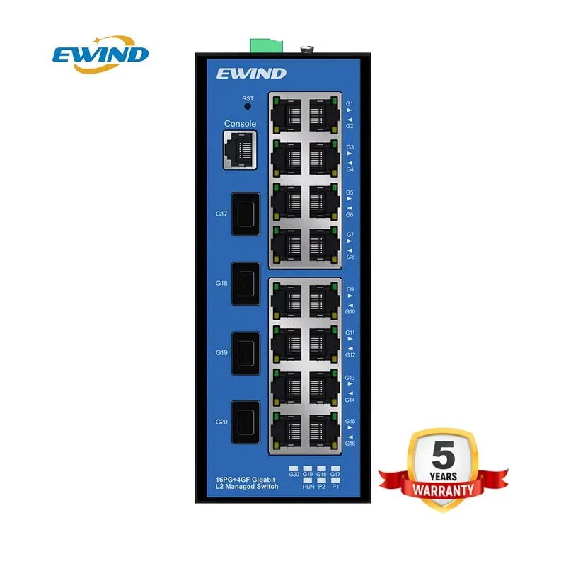 Industrial Gigabit Managed PoE - đánh giá và giá Industrial Switch Din Rail Gigabit