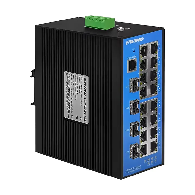 Industrial Gigabit Managed PoE - đánh giá và giá Industrial Switch Din Rail Gigabit