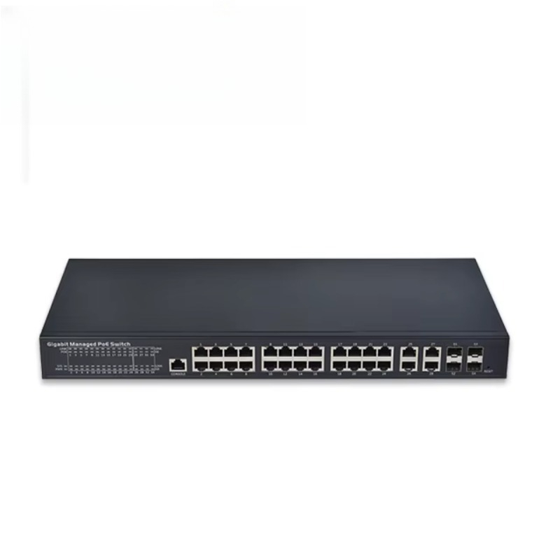 PSE2444GCD-W Gigabit POE Switc - đánh giá và giá Managed Switch 24 Port Gigabit