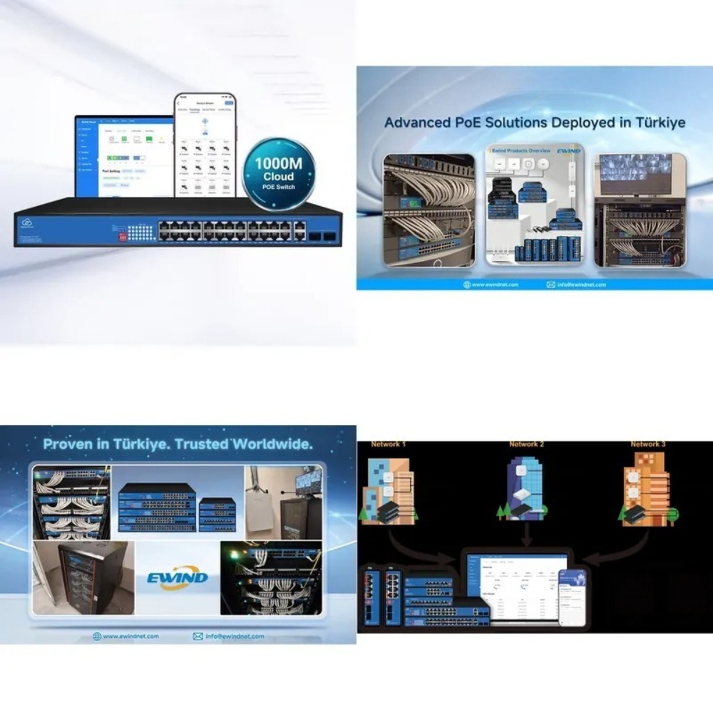 1000Mbps switch, supports VLAN - đánh giá và giá Managed Switch 24 Port Gigabit