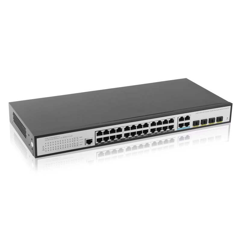 24GE 4SFP 4 Gigabit Uplink L2  - đánh giá và giá Network Switch Rack Mount 1U