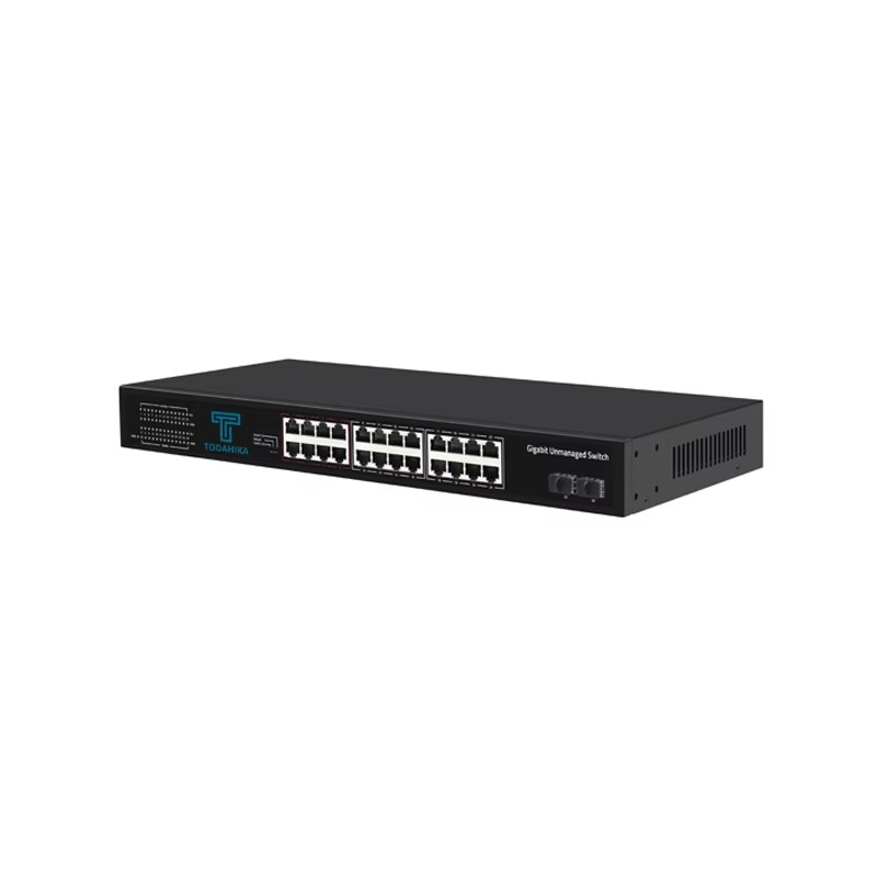 1U Rack-Mount Gigabit 24 Port  - đánh giá và giá Network Switch Rack Mount 1U