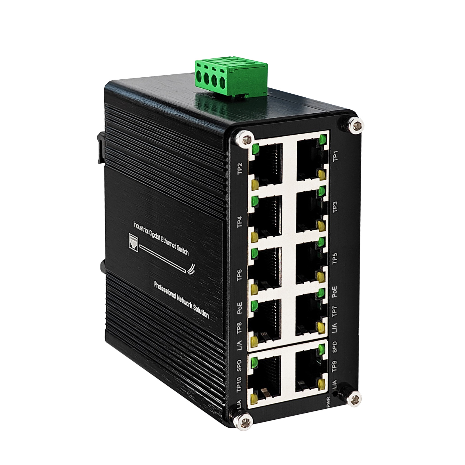 Industrial 10-Port Gigabit PoE - đánh giá và giá Switch 48 Port Poe Gigabit