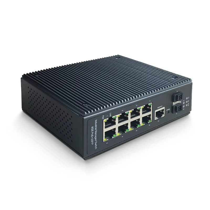 Industrial Grade 8-Ports PoE+  - đánh giá và giá Industrial Switch Din Rail Gigabit